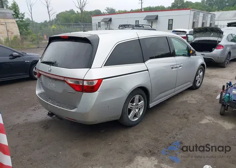 2012 Honda Odyssey Touring/Touring Elite from USA, damaged, VIN 5FNRL5H92CB040598